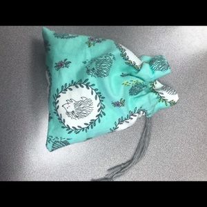 mini drawstring bag